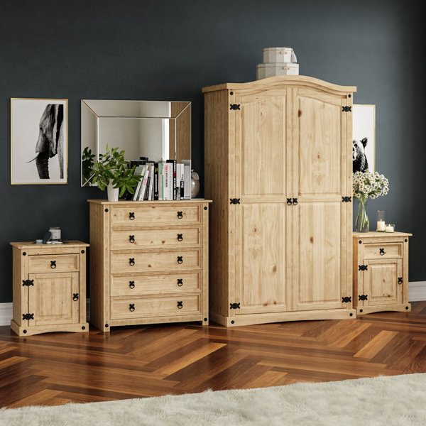 Union Rustic 4-tlg. Schlafzimmer-Set Doe & Bewertungen | Wayfair.de